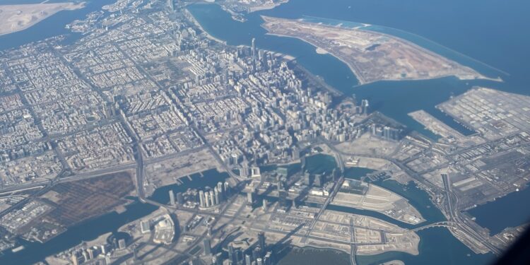 Abu Dhabi vu du ciel