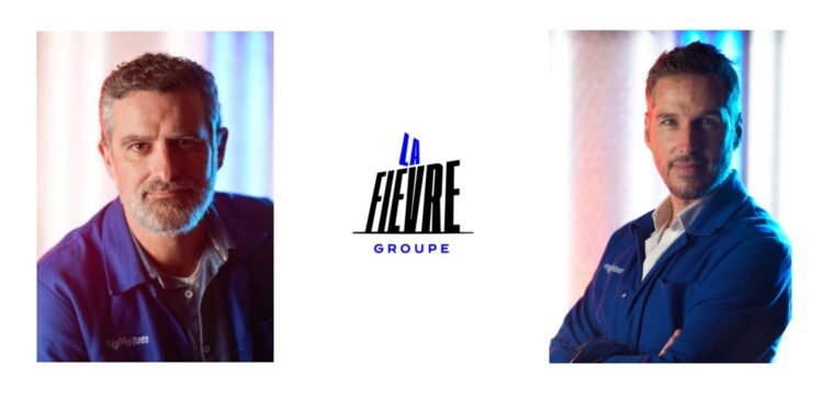 Grégoire De Breuille (directeur) et Mathieu Rozières (président) de La Fièvre Groupe (Crédit La Fièvre)