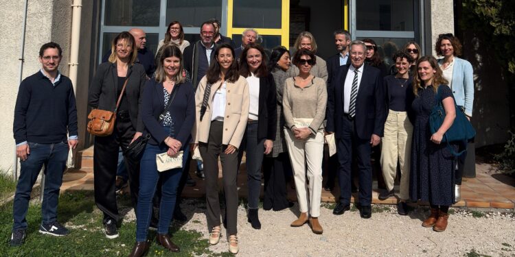 La délégation de Rising Sud en partance pour Cosmoprof (Crédit Rising Sud)