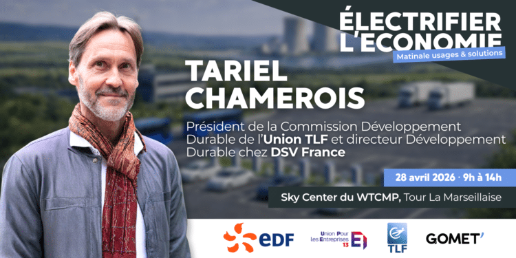 Tariel Chamerois (Transport et logistique de France) invité de la matinale « Électrifier l&rsquo;économie »