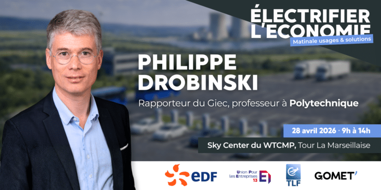 En vue : Philippe Drobinski (rapporteur du Giec) invité de la matinale « Électrifier l&rsquo;économie »