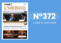 Gomet L&rsquo;Hebdo n°372