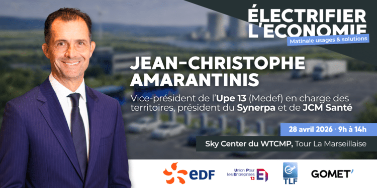 Jean-Christophe Amarantinis (Upe 13) invité de la matinale « Électrifier l&rsquo;économie »