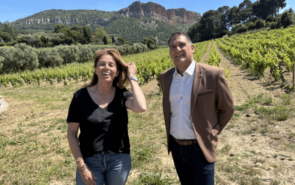 Domaine du Bagnol Lisa Genovesi et Hervé Granier