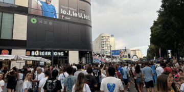 Jul ambiance autour du stade