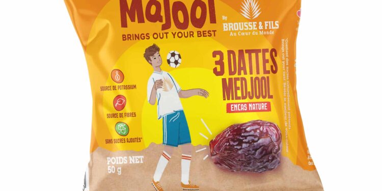 Brousse & Fils repositionne la datte Medjool aux rayons snacking et sport