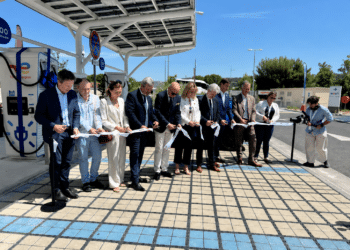 Inauguration du hub de recharge TotalEnergies à l’aéroport Marseille Provence