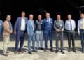 Inauguration du nouveau terminal minéralier HES à Fos, en présence du maire de Gardanne, Hervé Granier, du maire de Fos-sur-Mer, Philippe Maurizot, du sous-préfet d'Aix-en-Provence, du sous-préfet d'Istres, du président du GPMM et du directeur général d'Alteo (entre autres) - Crédits photo : DR