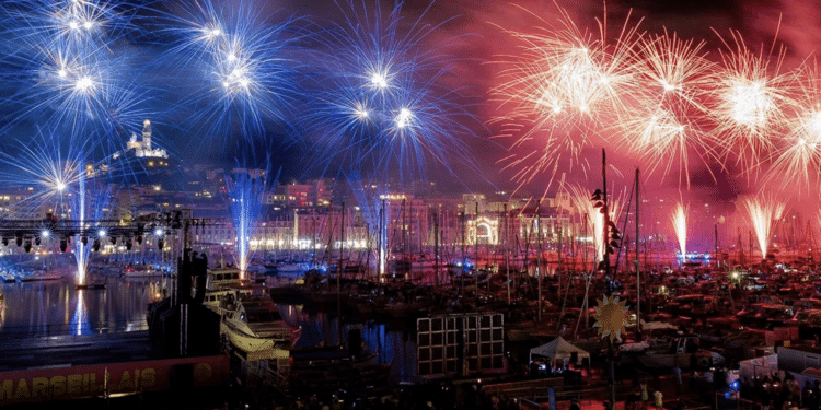 feu d'artifice Marseille