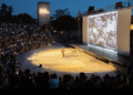 soirée des Rencontres d'Arles au théâtre antique