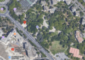 Localisation du Parc de Bonneveine dans le 8e arrondissement