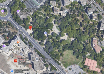 Localisation du Parc de Bonneveine dans le 8e arrondissement
