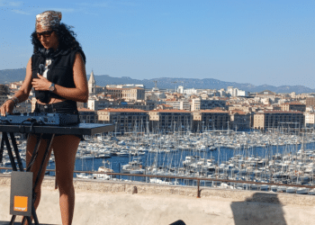 DJ NJ depuis la Citadelle de Marseille