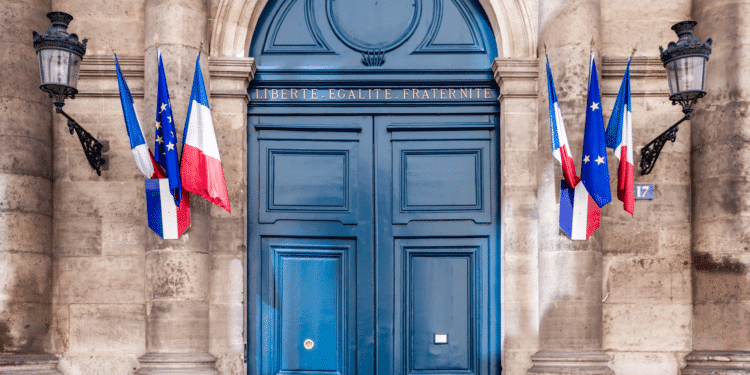 Porte du Sénat, que franchiront en septembre 8 députés des Bouches-du-Rhône