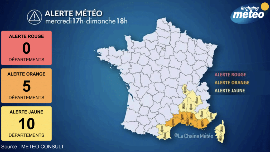 canicule alerte Orange