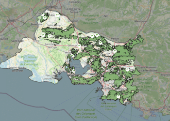 carte massifs forestiers