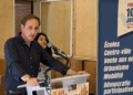 Robin Prétot le 28 juillet 2026 pour l'acte de réintégration de l'ancien hôtel de Ville cédé à la Métropole pour un euro par l'ancienne municipalité (Crédit Gomet')