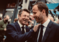 Pierre-Louis Cros avec Christian Estrosi (Crédit DR/capture X @plcros)