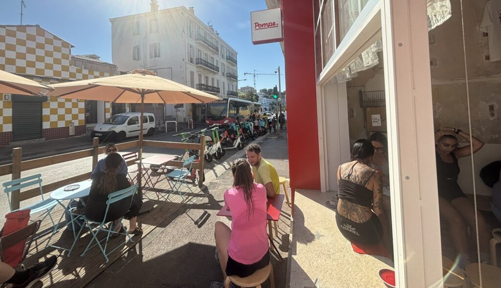 Pompe boulangerie, à deux pas de la baignande de Passedat
