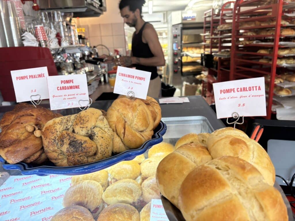 Les pompes à l'huile de la boulangerie Pompe (Crédit Gomet')