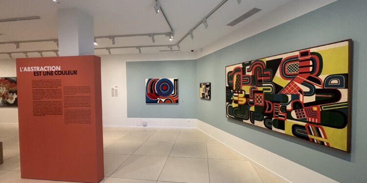 L'abstraction est une couleur au Musée du Niel en 2026 (Crédit Gomet')