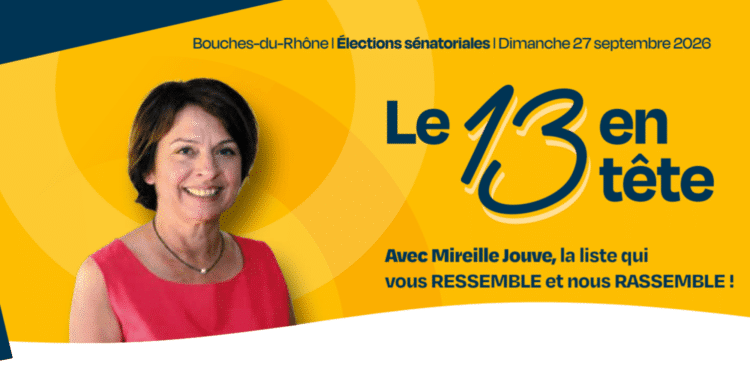 En-tête de la lettre de candidature de Mireille Jouve aux élections sénatoriales 2026