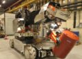 Cadarache Test d'un robot pour l'assainissement et le demantèlement au CEA de Marcoule ©Cea