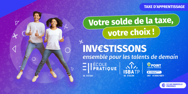 Avec la taxe d’apprentissage, investir ensemble dans les talents de demain sur notre territoire