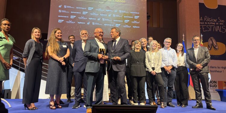 Hervé Lohéac, dirigeant de l’entreprise Syclef, aux prix EY