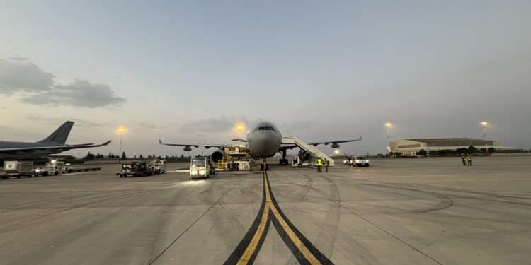 Jean Sarrail L'A330 MRTT sur la base aérienne d'Istres (Crédit Gomet')
