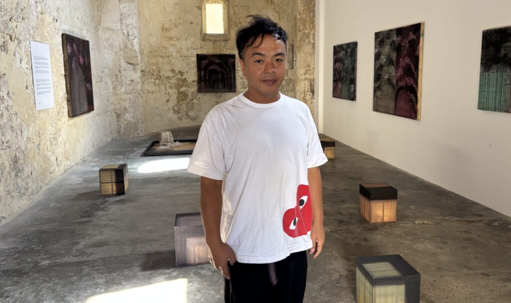 Shinya Yamada à la Chapelle de la Madeleine (Crédit Gomet'/JFE)