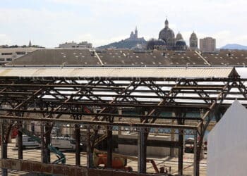 Le chantier du hangar 0 futur Phare @ Eiffage