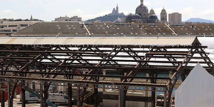 Le chantier du hangar 0 futur Phare @ Eiffage