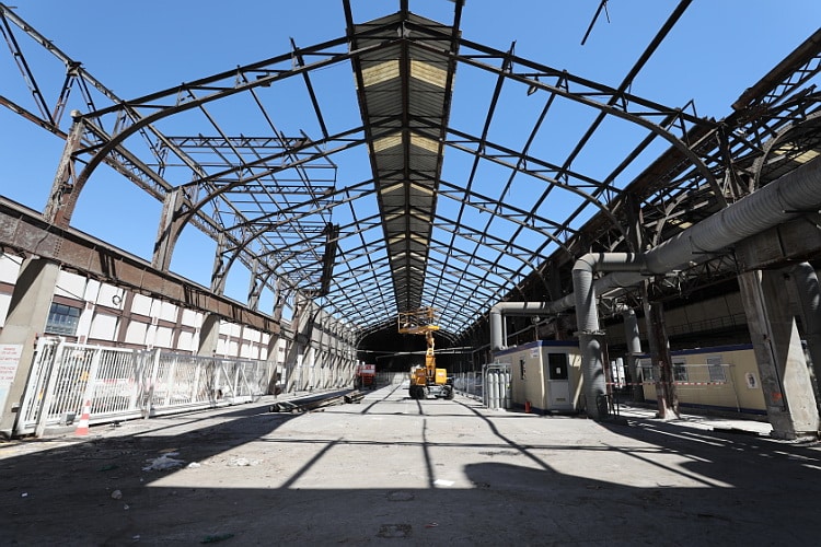 Le chantier du hangar 0 futur Phare @ eiffage