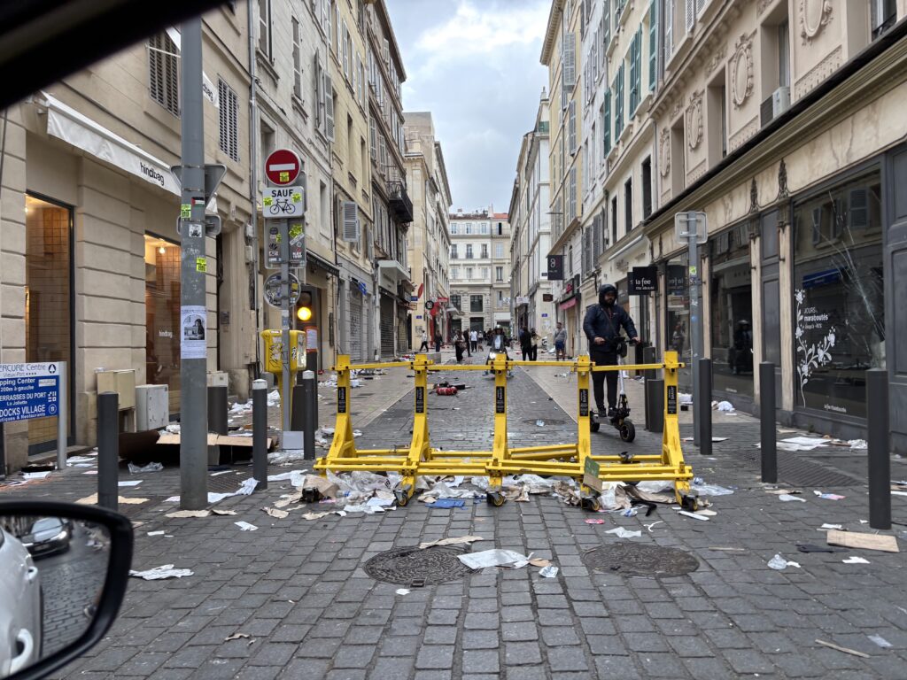 Violences urbaines à Marseille : les commerces du centre-ville une nouvelle fois pillés