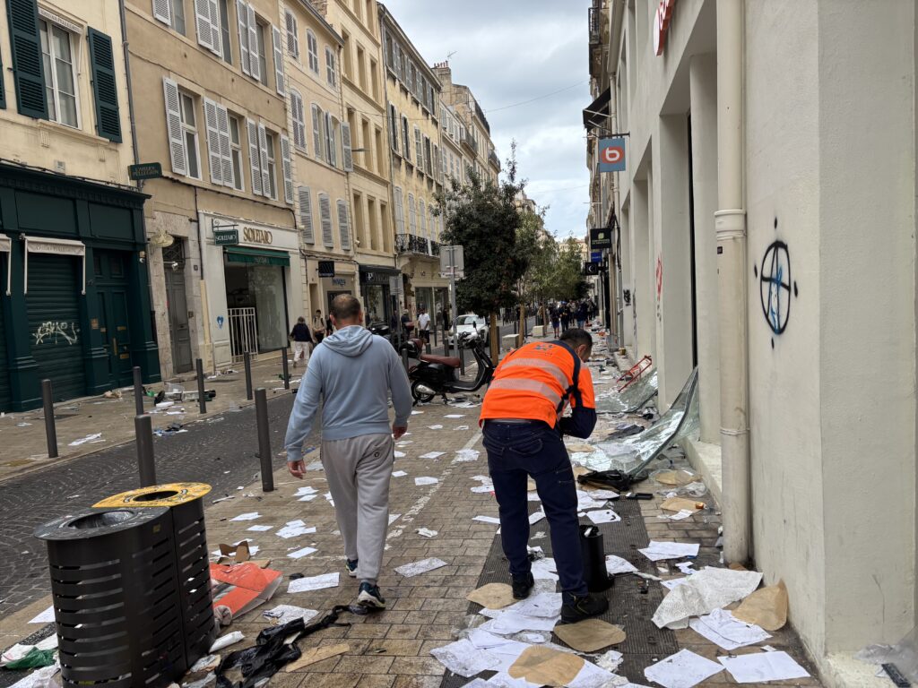 commerces Marseille émeutes