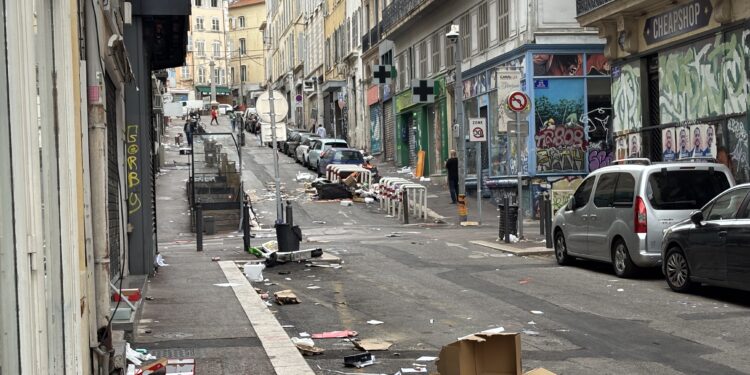 commerces Marseille émeutes
