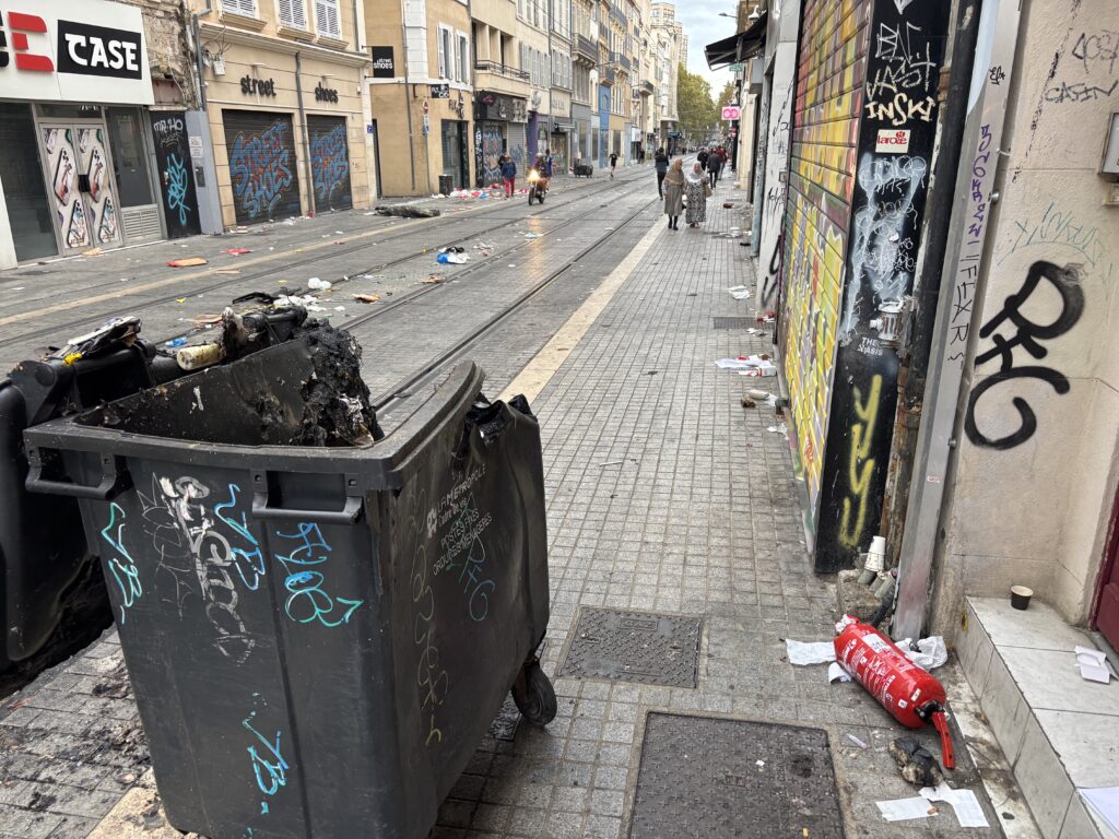 commerces Marseille émeutes