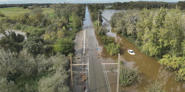 Situation entre Saint Martin de Crau et Miramas mercredi 21 octobre (Crédit SNCF Réseau)